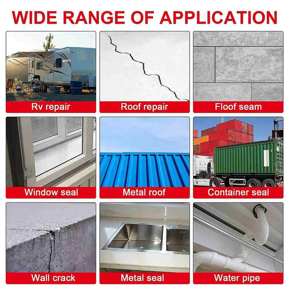 CrackGuard SealPro Aluminium Foil Tape – All-Weather Leak & Crack Sealant